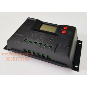 โซล่าชาร์จเจอร์ 10A หน้าจอ LCD ออโต 12V / 24V มี USB รุ่น CM20D ราคาโปร490 บาทเท่านั้น!!  